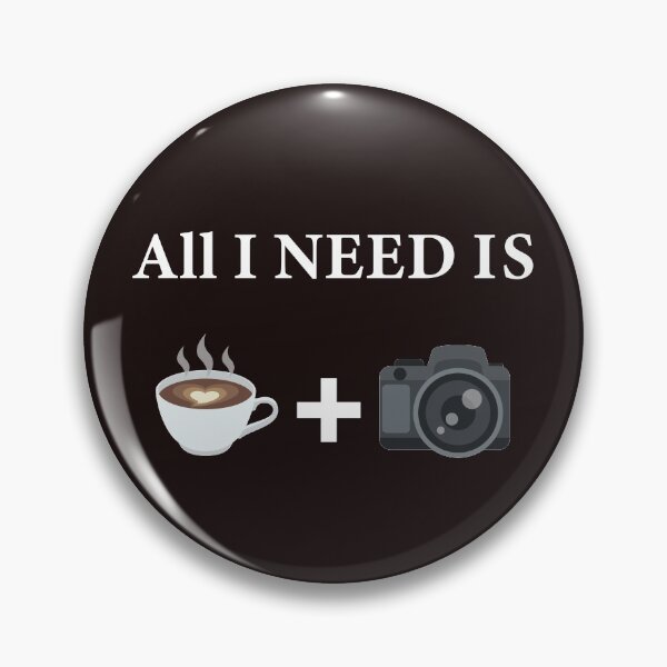 Item preview, all i need is coffee and my camera  designed and sold by Babastyle.