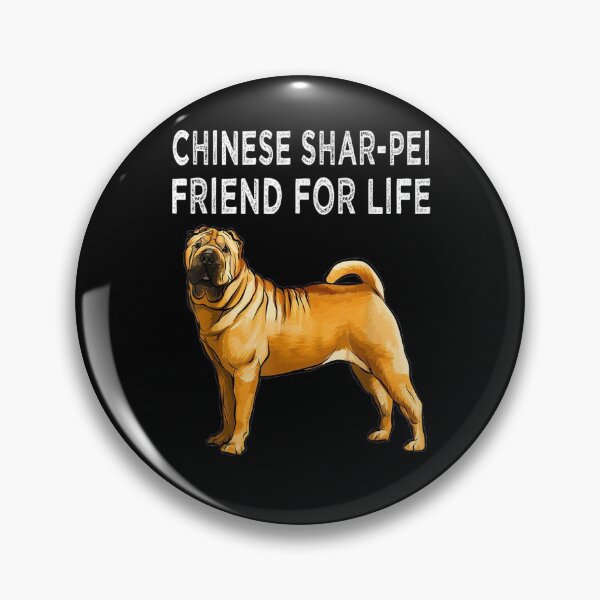 Artikelvorschau, Chinesischer Shar Pei Freund fürs Leben Hundefreundschaft entworfen und verkauft von laurader.
