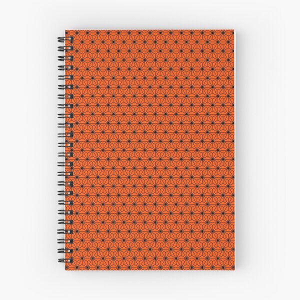 Item preview, International Orange White Asanoha - Japanese Traditional Pattern designed and sold by KinitaDesign.