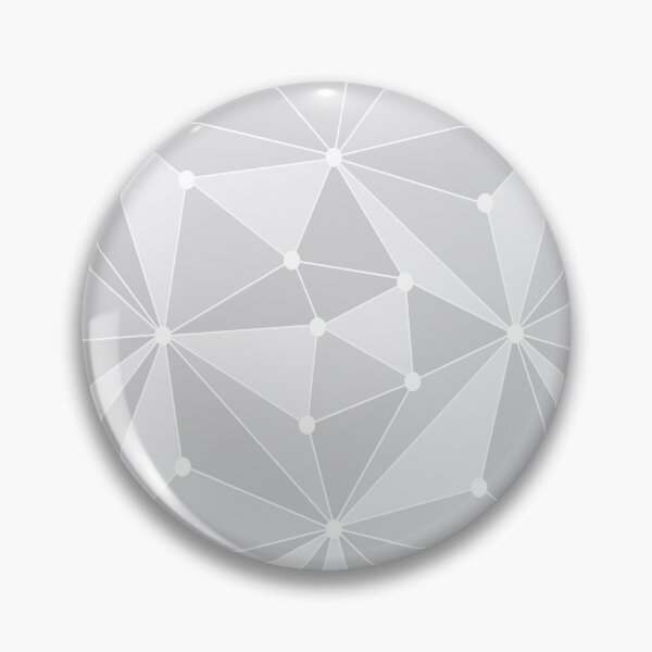 Item preview, Abstract geometric pattern - gray and white. designed and sold by K.S ART.