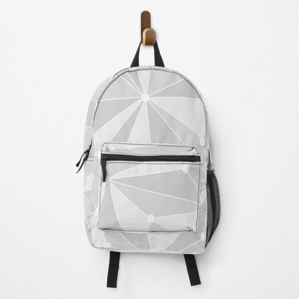 Item preview, Abstract geometric pattern - gray and white. designed and sold by K.S ART.