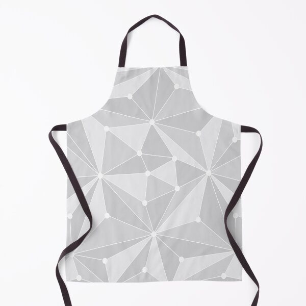 Item preview, Abstract geometric pattern - gray and white. designed and sold by K.S ART.