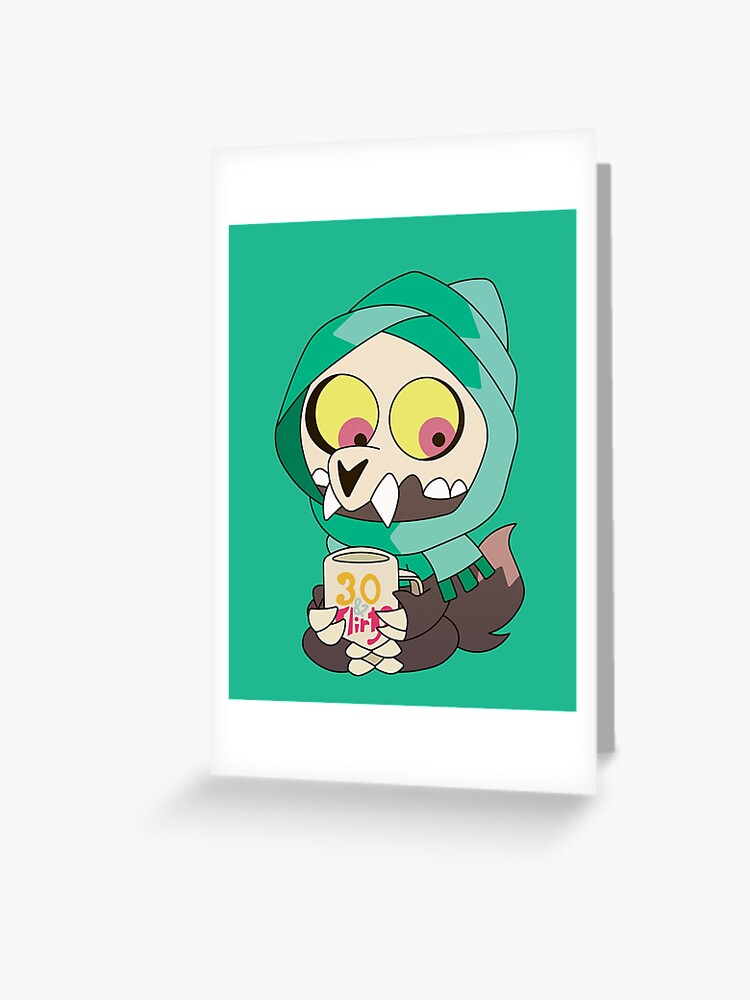 Eda and King, The Owl House Greeting Card for Sale by artnchfck