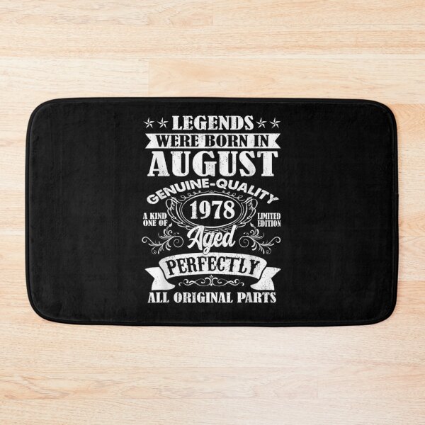 Item preview, Legends Were Born In August 1978 43th Birthday Gifts designed and sold by laurader.
