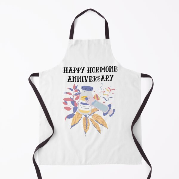 Item preview, Happy Hormone Anniversary - Transgender Pride HRT Celebration designed and sold by Koiboi11.