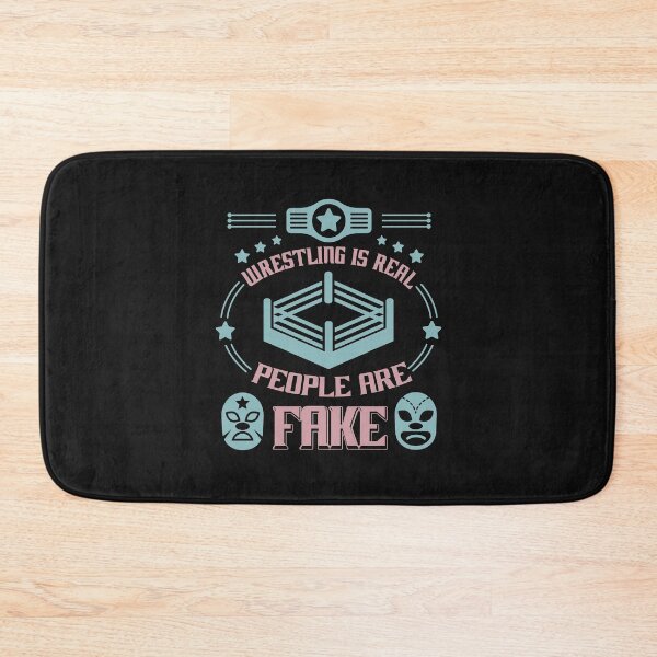Item preview, wrestling is real people are fake designed and sold by jacjac2121.
