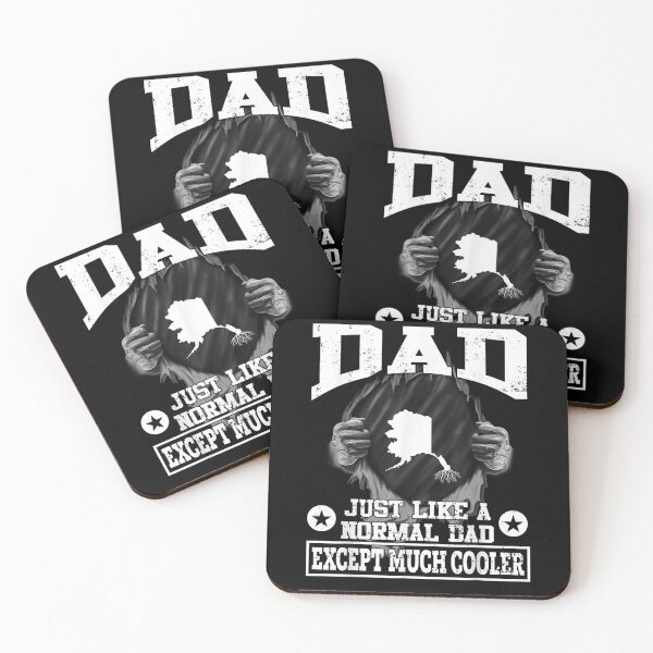 Item preview, Mens Alaska Dad Just Like A Normal Dad Much Cooler designed and sold by laurader.