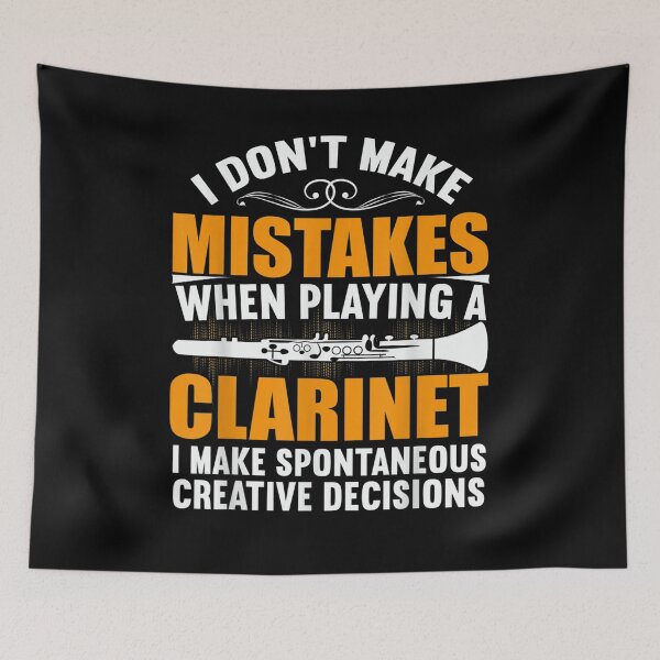Item preview, I Don't Make Mistakes When Playing A Bass Clarinet designed and sold by laurader.