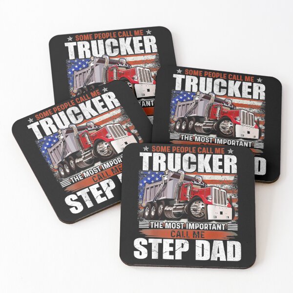 Item preview, Some People Call Trucker The Most Important Call Me Step Dad designed and sold by laurader.