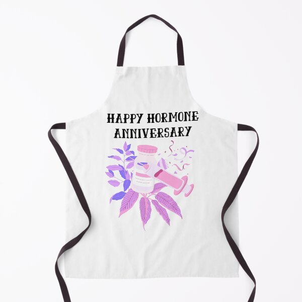 Item preview, Happy Hormone Anniversary - Transgender Pride HRT Celebration designed and sold by Koiboi11.