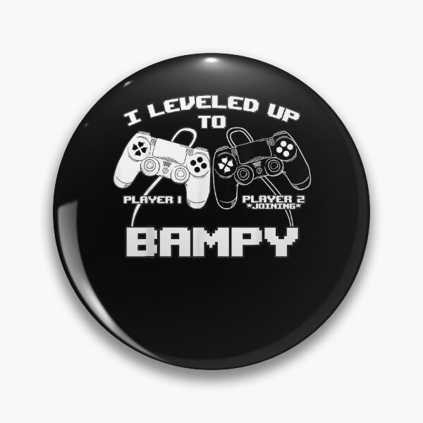 Item preview, I Leveled Up To Bampy Gaming Baby Shower Gender Announcement designed and sold by laurader.