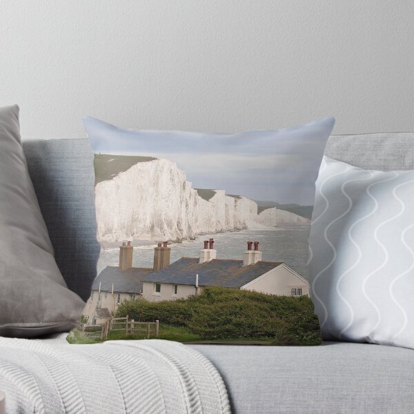 Aperçu de l'œuvre Seven Sisters & Fishermans Cottages créée et vendue par Graham Custance.