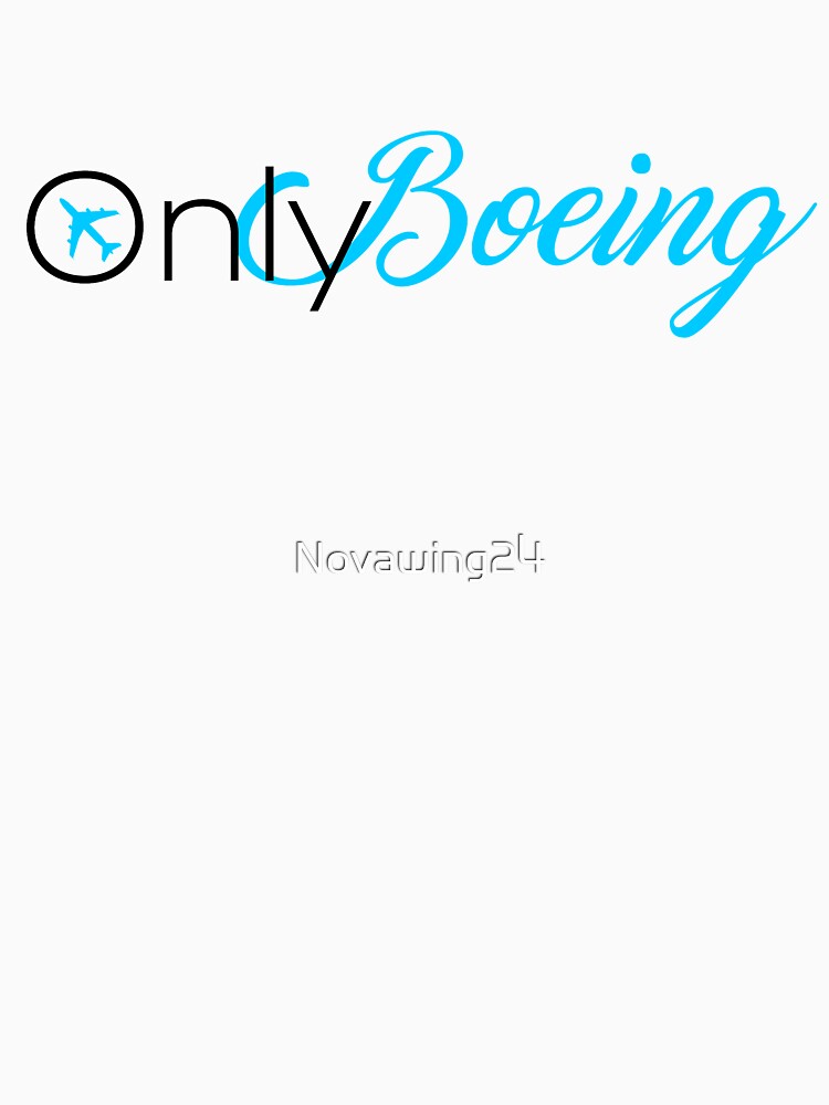 Thumbnail 7 of 7, Essential T-Shirt, OnlyBoeing designed and sold by Novawing24.
