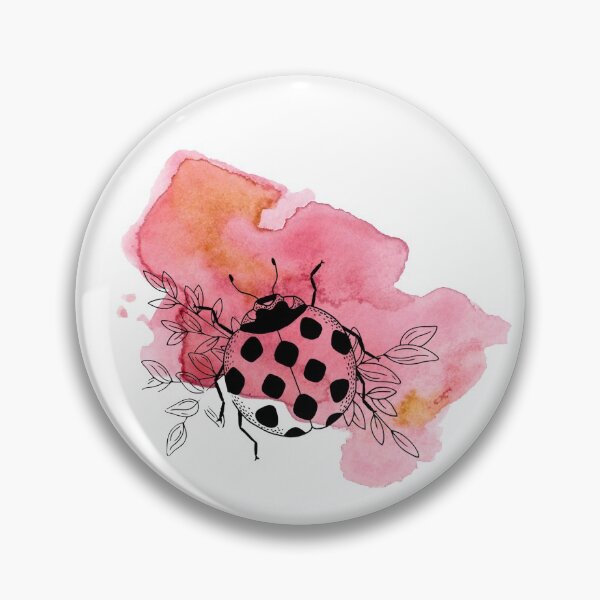 Item preview, Watercolor Ladybug art designed and sold by g-salinaz.