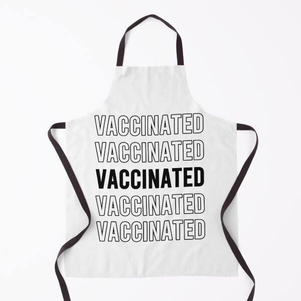 Item preview, Vaccinated Typography Repetition designed and sold by Color-Sparkle.