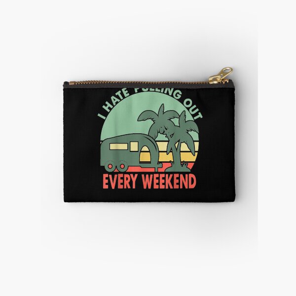 Item preview, Funny Rv Camping I Hate Pulling Out Retro Camper designed and sold by laurader.