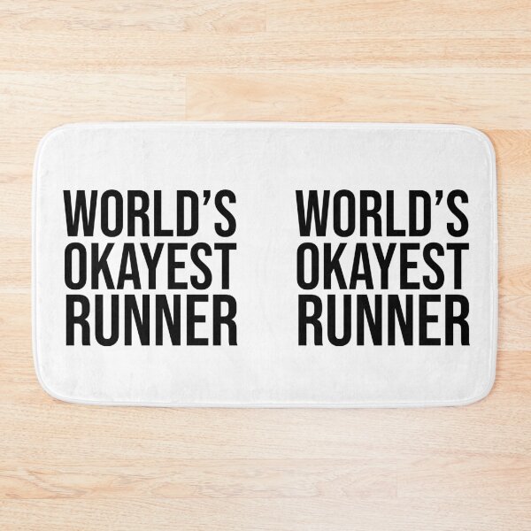 Item preview, World's Okayest Runner designed and sold by TeesYouWant.