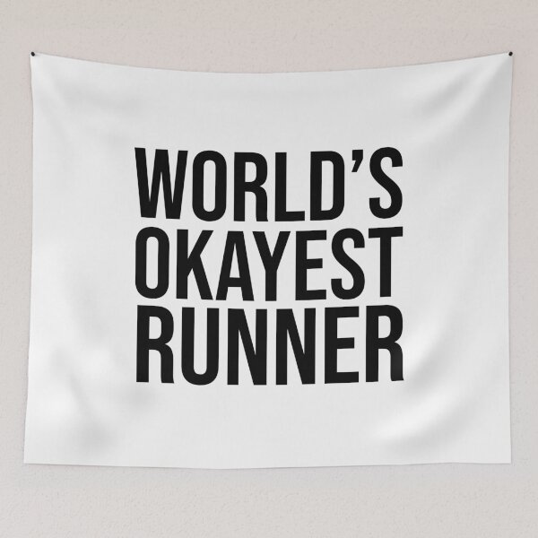 Item preview, World's Okayest Runner designed and sold by TeesYouWant.