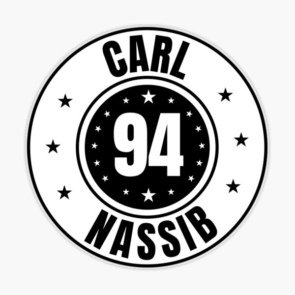 Carl Nassib 94- Sticker' Sticker for Sale by DahiyaTees