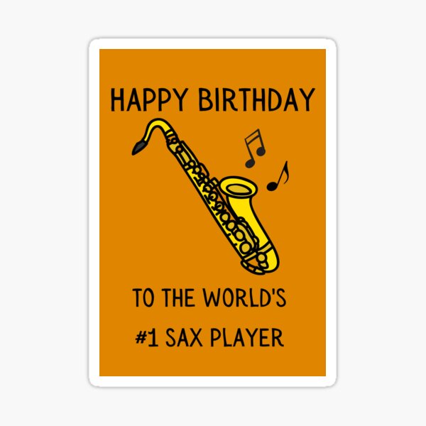 happy birthday instrumental saxophone