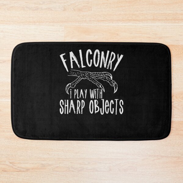 Item preview, Falconry I Play With Sharp Objects Falconer Hawking Falcon designed and sold by jerrie9.