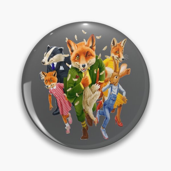 Item preview, fantastic mr fox classic Funny gift Stickers designed and sold by FashionNote.