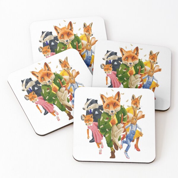 Item preview, fantastic mr fox classic Funny gift Stickers designed and sold by FashionNote.