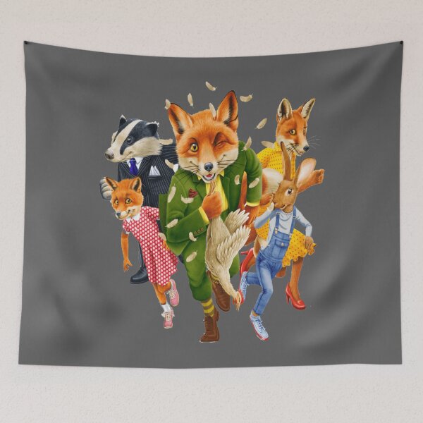 Item preview, fantastic mr fox classic Funny gift Stickers designed and sold by FashionNote.