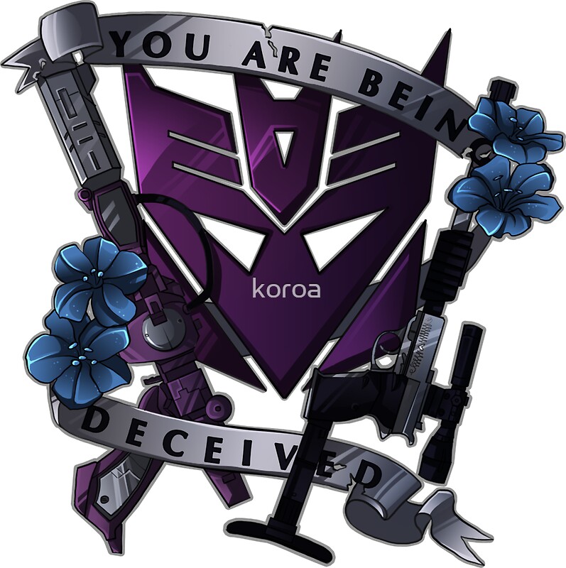 "Decepticon" Stickers by koroa | Redbubble