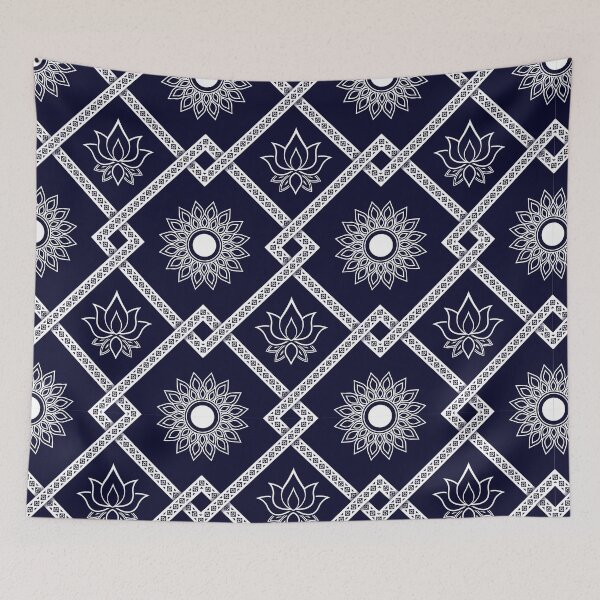 Item preview, floral ethnic pattern designed and sold by Kriengkrai Meechai.