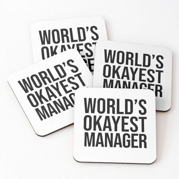 Item preview, World's Okayest Manager designed and sold by TeesYouWant.