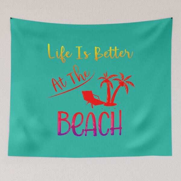 Item preview, Life is Better at the Beach. (Sunburst version)  designed and sold by CristalleLisa.