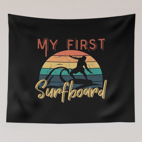 Item preview, My First Surfboard designed and sold by nellylebrun.