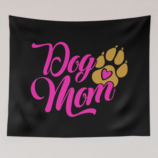 Item preview, Dog Mom, Dog’s paw print with heart  designed and sold by iclipart.