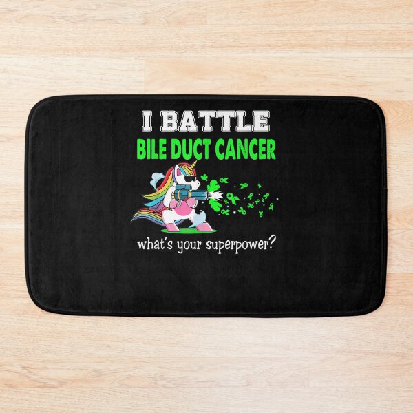 Item preview, A Unicorn Warrior I Battle Bile Duct Cancer designed and sold by jerrie9.