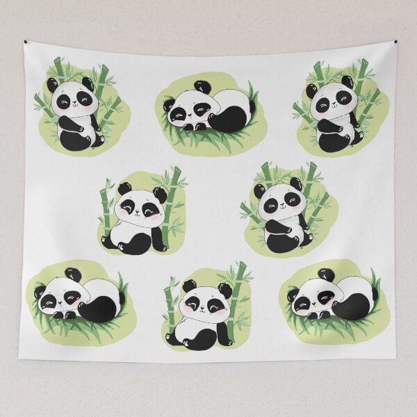 Item preview, Lazy Pandas  designed and sold by Aakanksha97.