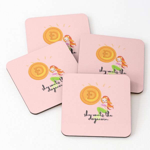 Item preview, She Wants The Dogecoin shirt. designed and sold by Cheeky Popp.