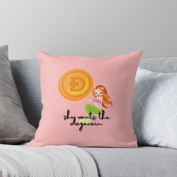 Item preview, She Wants The Dogecoin shirt. designed and sold by Cheeky Popp.