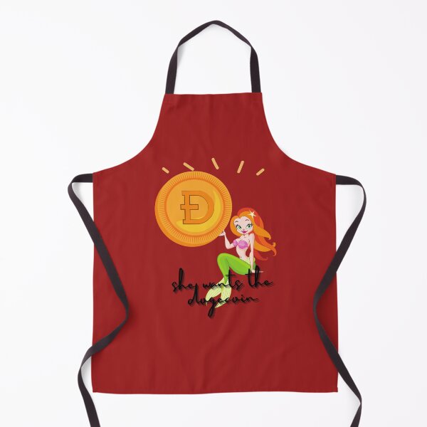 Item preview, She Wants The Dogecoin shirt. designed and sold by Cheeky Popp.