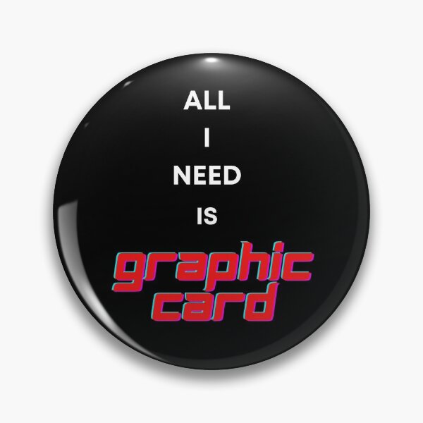 Item preview, Funny sentence pattern that talks about the shortage of graphic cards. designed and sold by Kedmaneeshop.