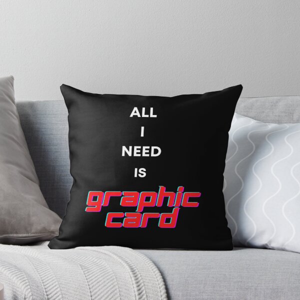 Item preview, Funny sentence pattern that talks about the shortage of graphic cards. designed and sold by Kedmaneeshop.