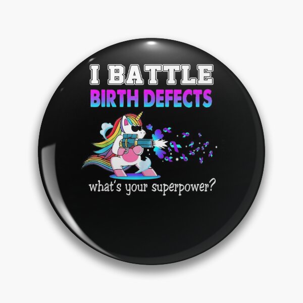 Item preview, A Unicorn Warrior I Battle Birth Defects designed and sold by jerrie9.