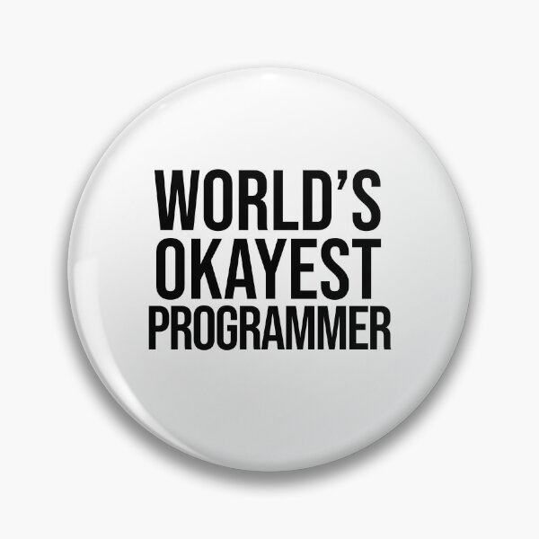 Item preview, World's Okayest Programmer designed and sold by TeesYouWant.
