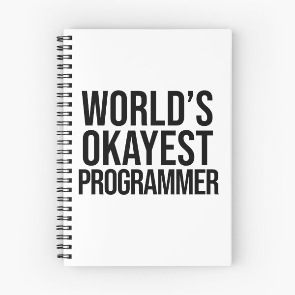 Item preview, World's Okayest Programmer designed and sold by TeesYouWant.