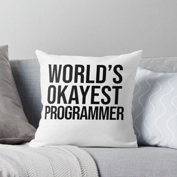 Item preview, World's Okayest Programmer designed and sold by TeesYouWant.