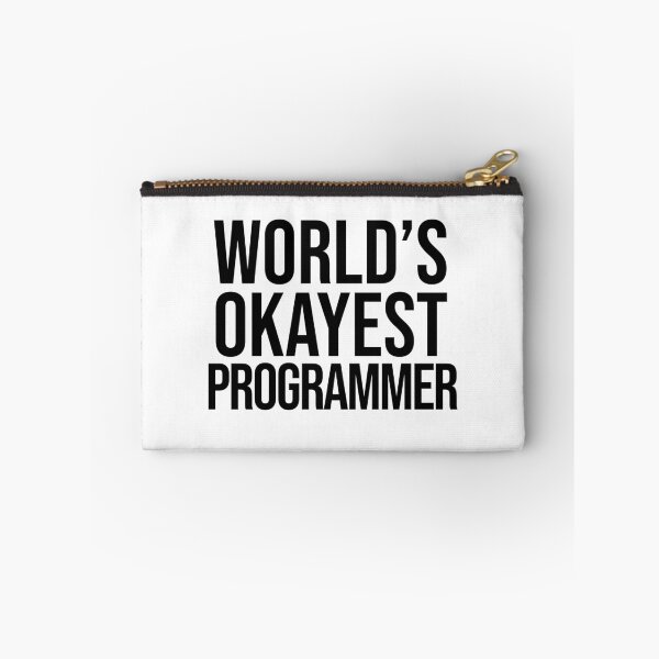 Item preview, World's Okayest Programmer designed and sold by TeesYouWant.