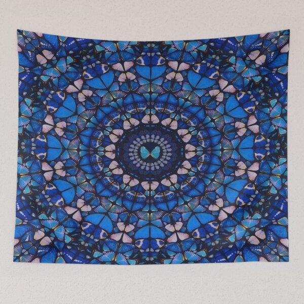 Item preview, Blue butterflies art designed and sold by TheHand-art.