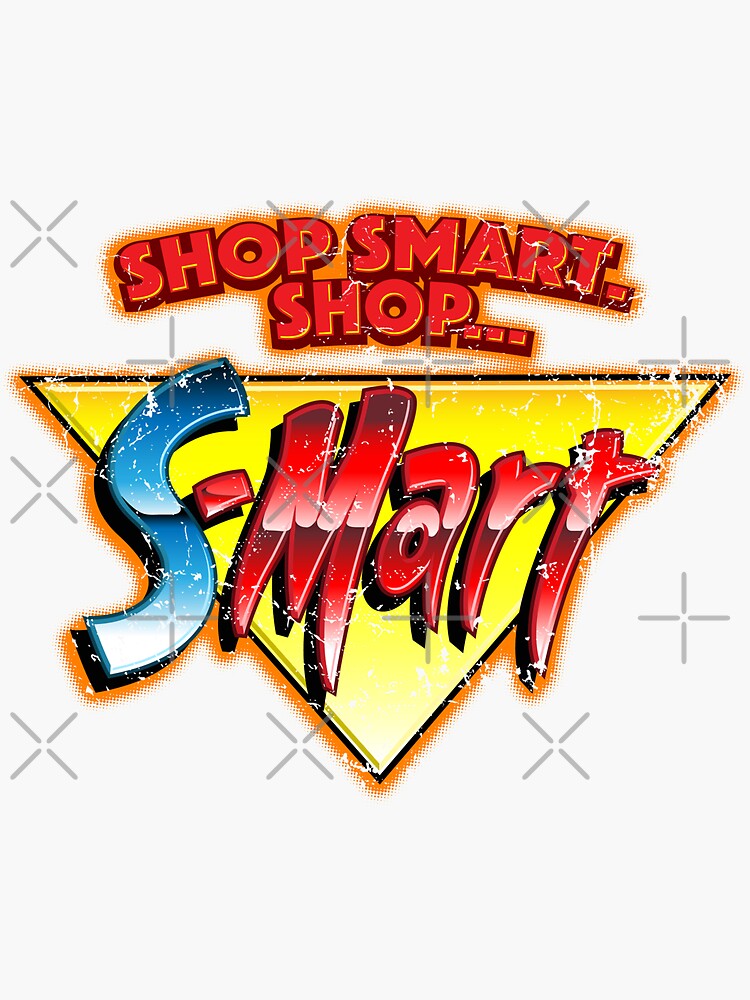 Shop S Mart Sticker For Sale By Trev4000 Redbubble