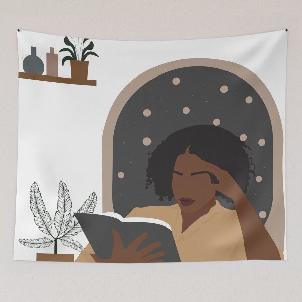 Item preview, Faceless Minimal girl vector Portrait For Wall Art designed and sold by SithCreation.