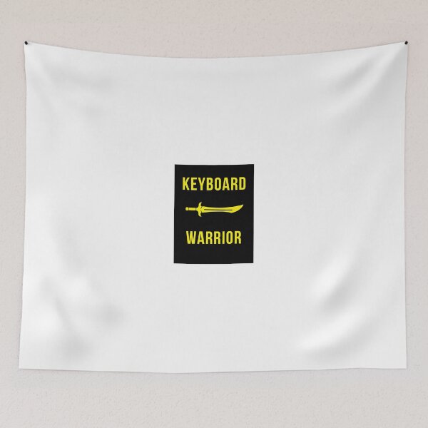 Item preview, keyboard warrior designed and sold by fashioncollege.